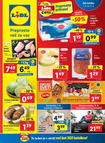 Lidl katalog - 7.9.2023 - 13.9.2023.