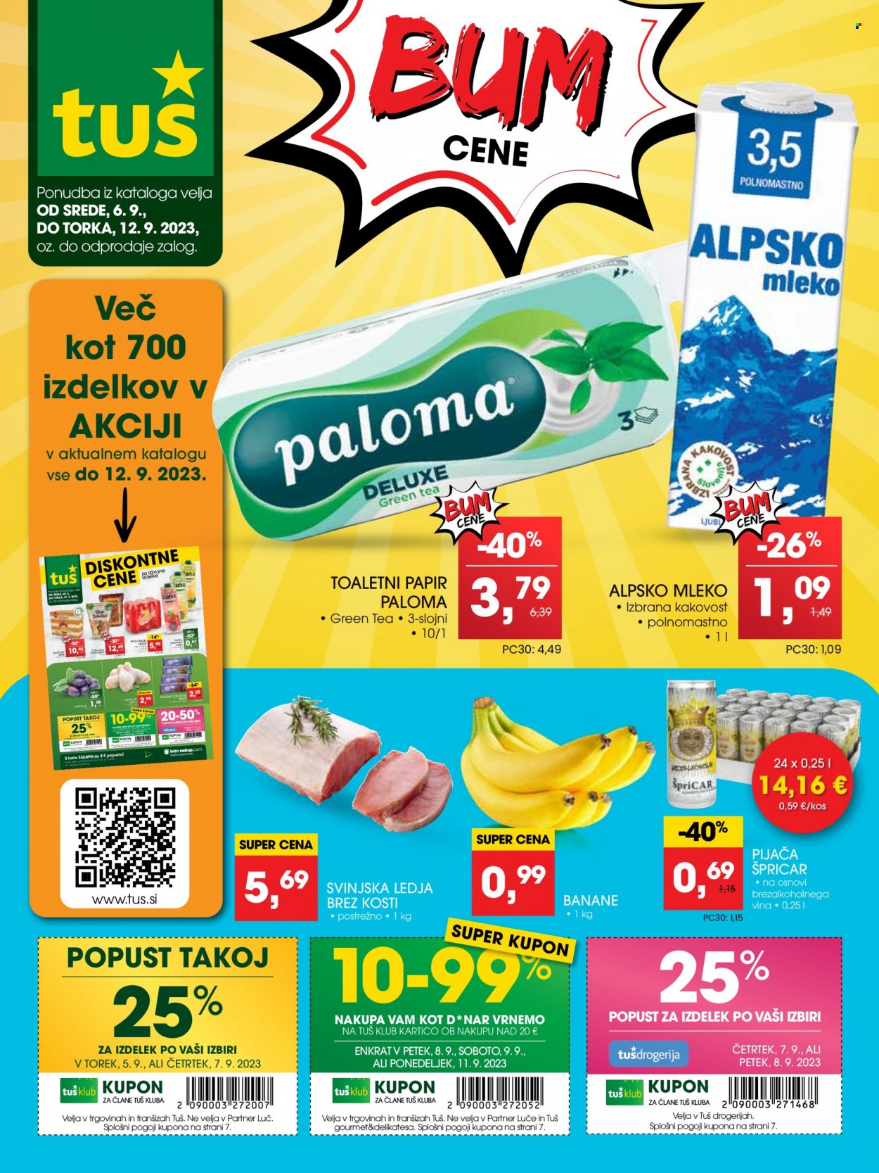 Tuš katalog - 6.9.2023 - 12.9.2023. Stran 1