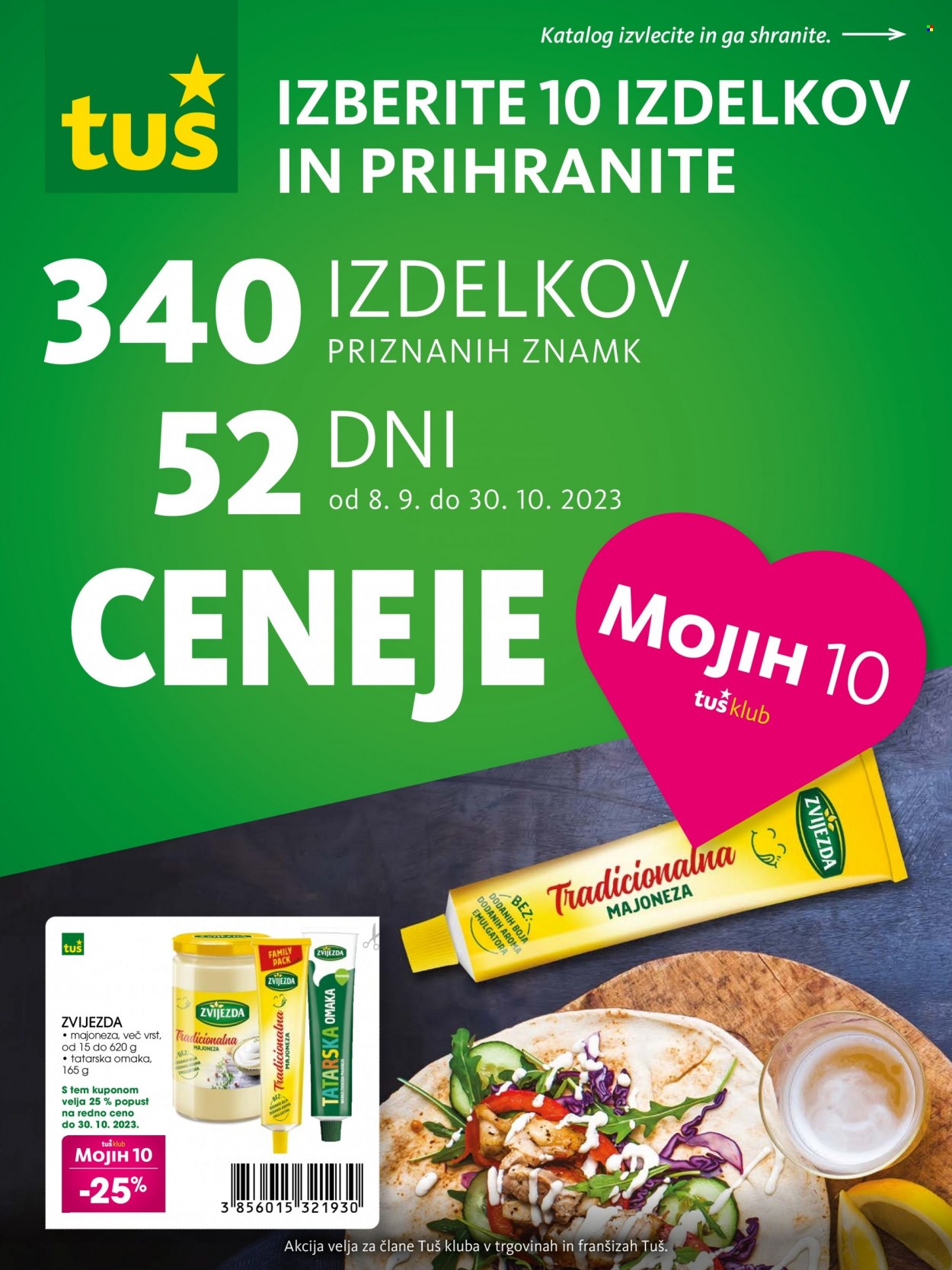 Tuš katalog - 8.9.2023 - 30.10.2023. Stran 1