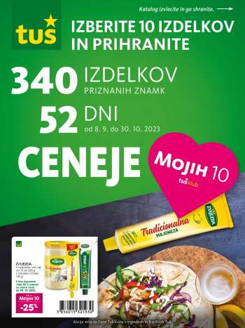 Tuš katalog - 8.9.2023 - 30.10.2023.