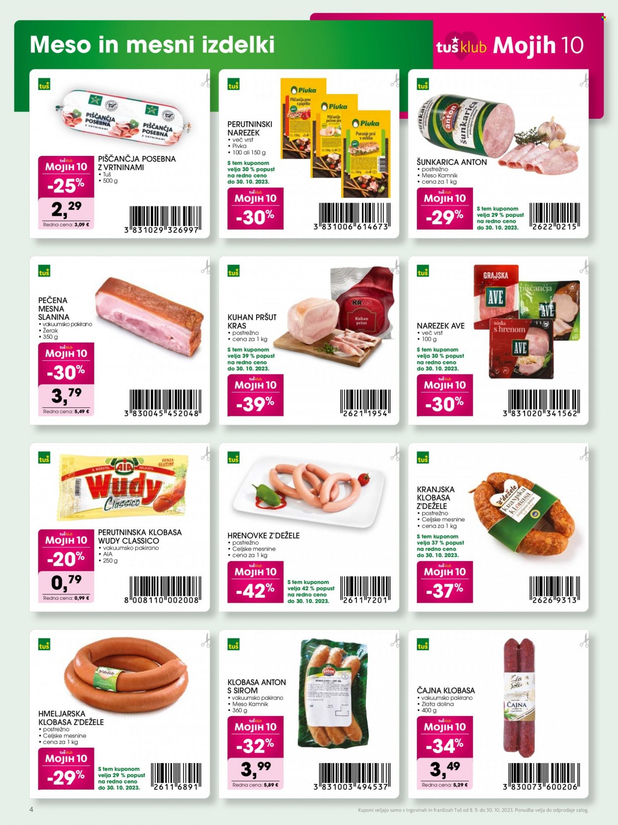 Tuš katalog - 8.9.2023 - 30.10.2023. Stran 4