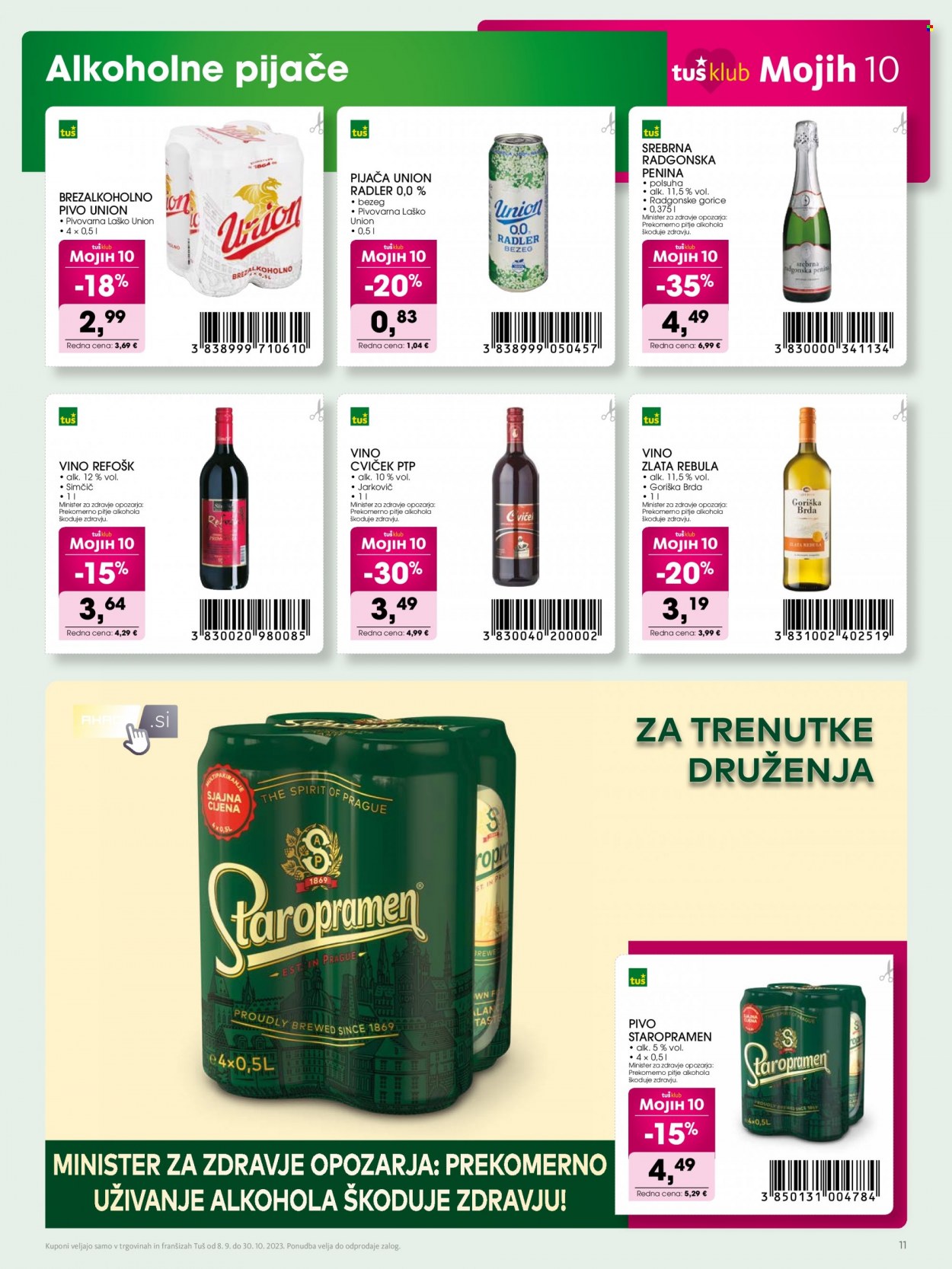 Tuš katalog - 8.9.2023 - 30.10.2023. Stran 11