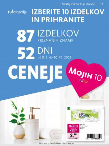 Tuš Drogeria katalog - 8.9.2023 - 30.10.2023.