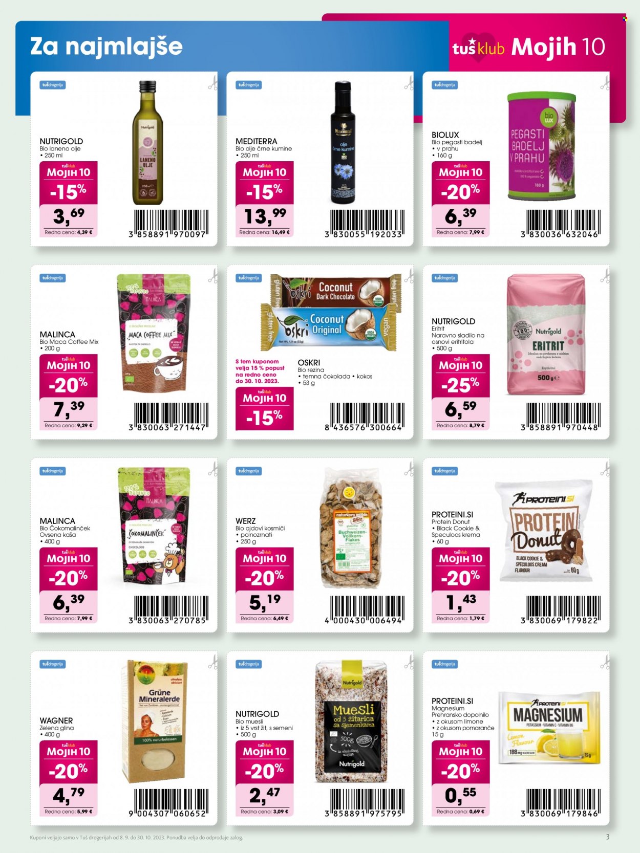 Tuš Drogeria katalog - 8.9.2023 - 30.10.2023. Stran 3