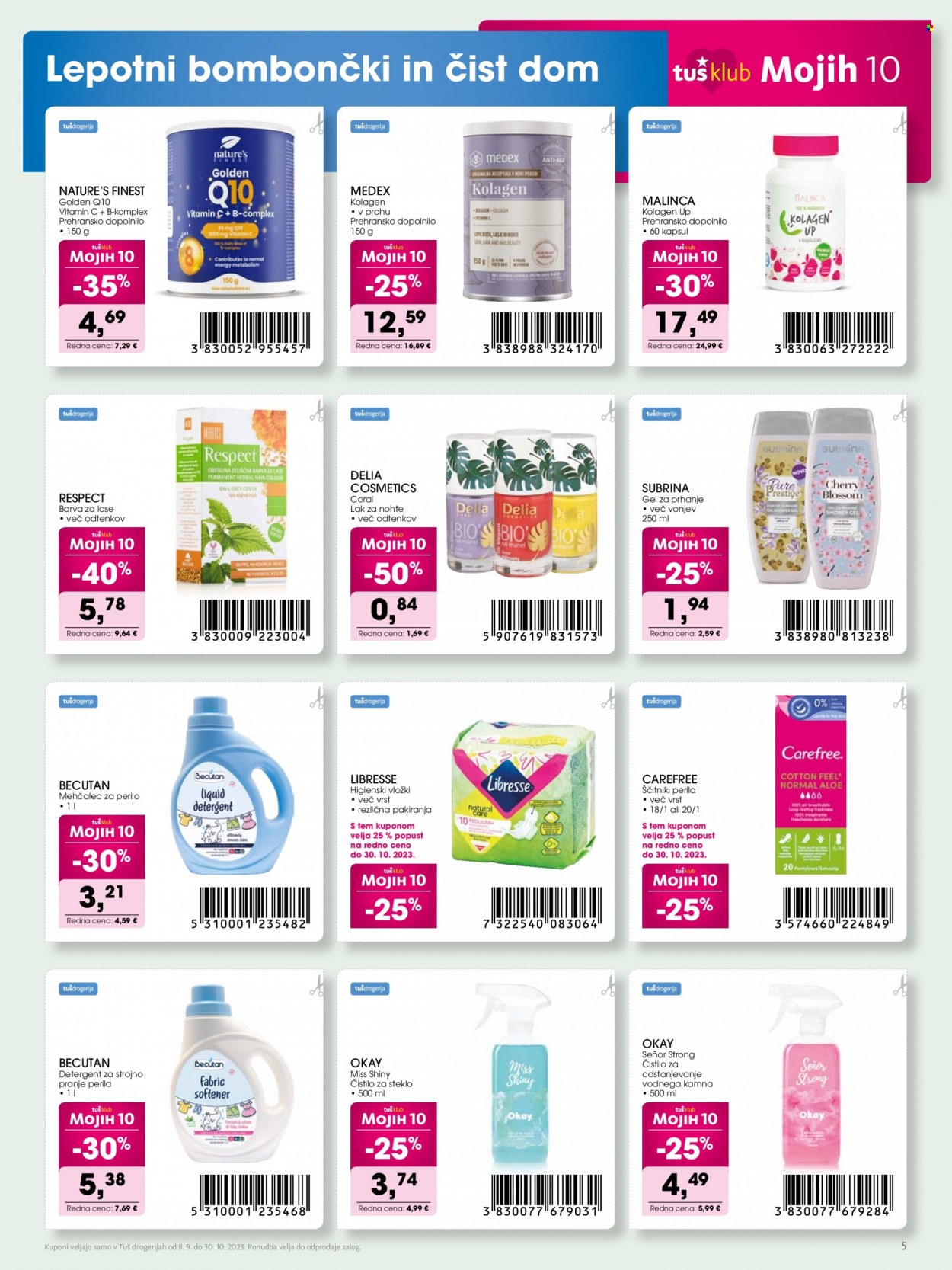 Tuš Drogeria katalog - 8.9.2023 - 30.10.2023. Stran 5
