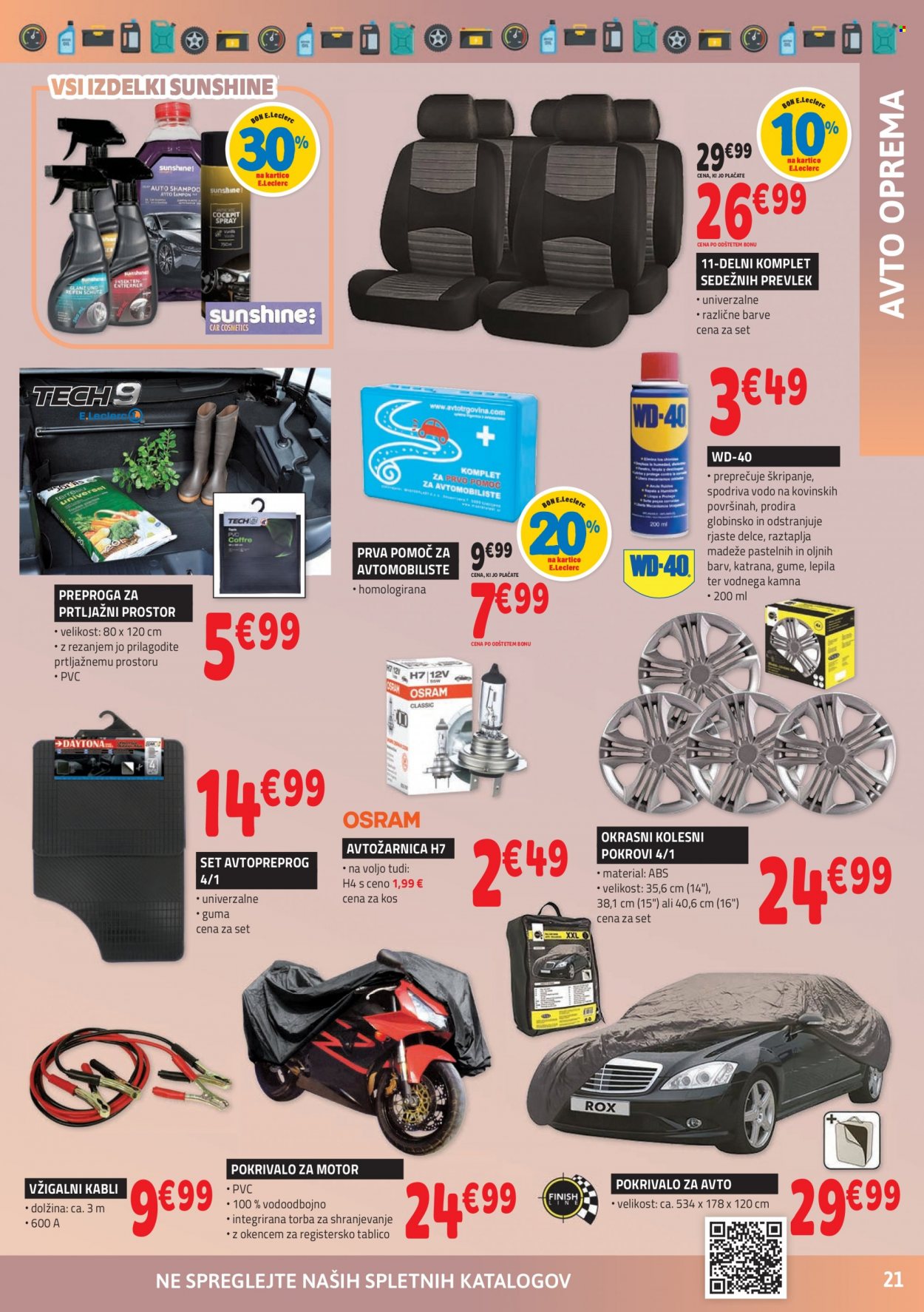 E.Leclerc katalog - 6.9.2023 - 16.9.2023. Stran 21