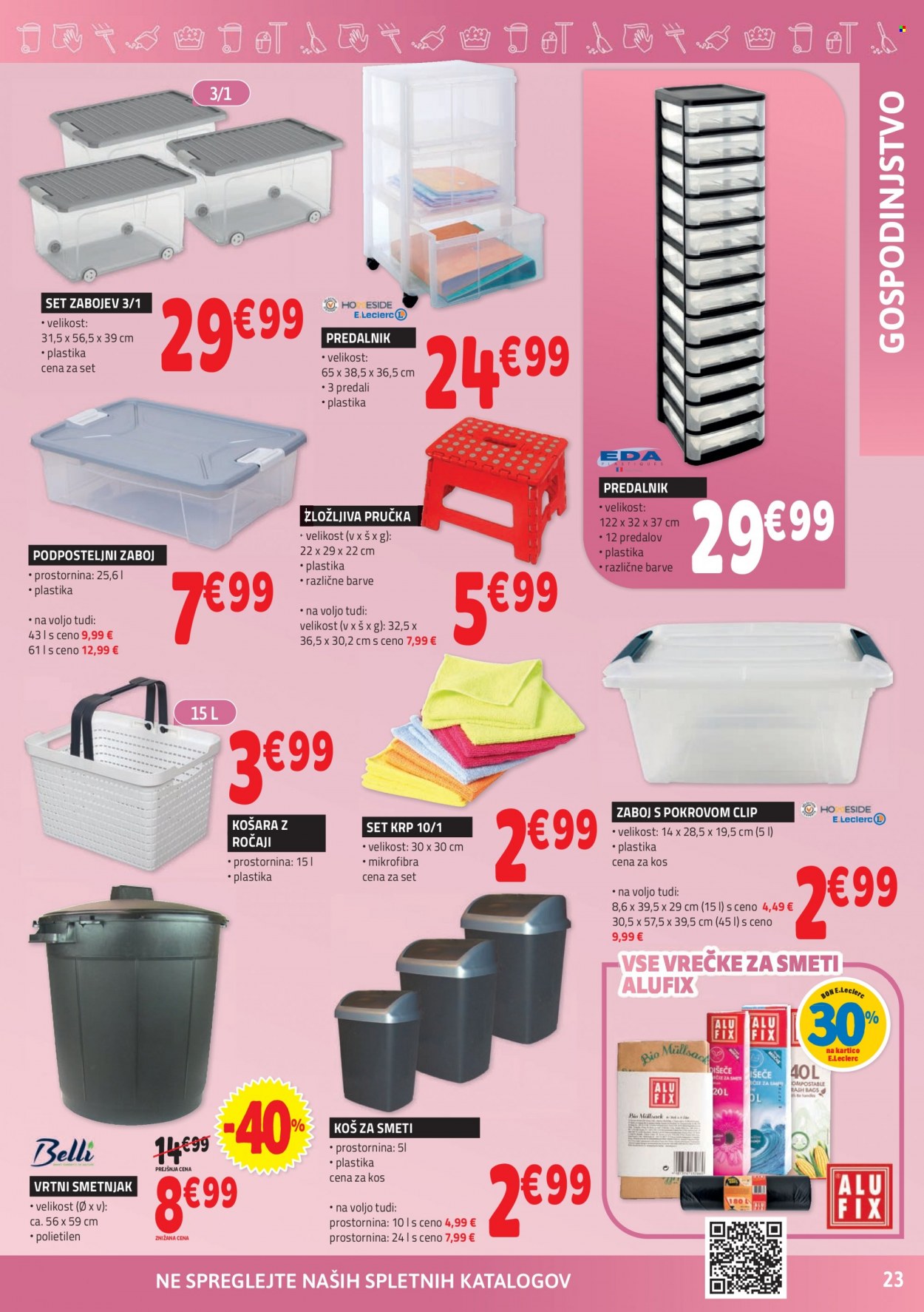 E.Leclerc katalog - 6.9.2023 - 16.9.2023. Stran 23