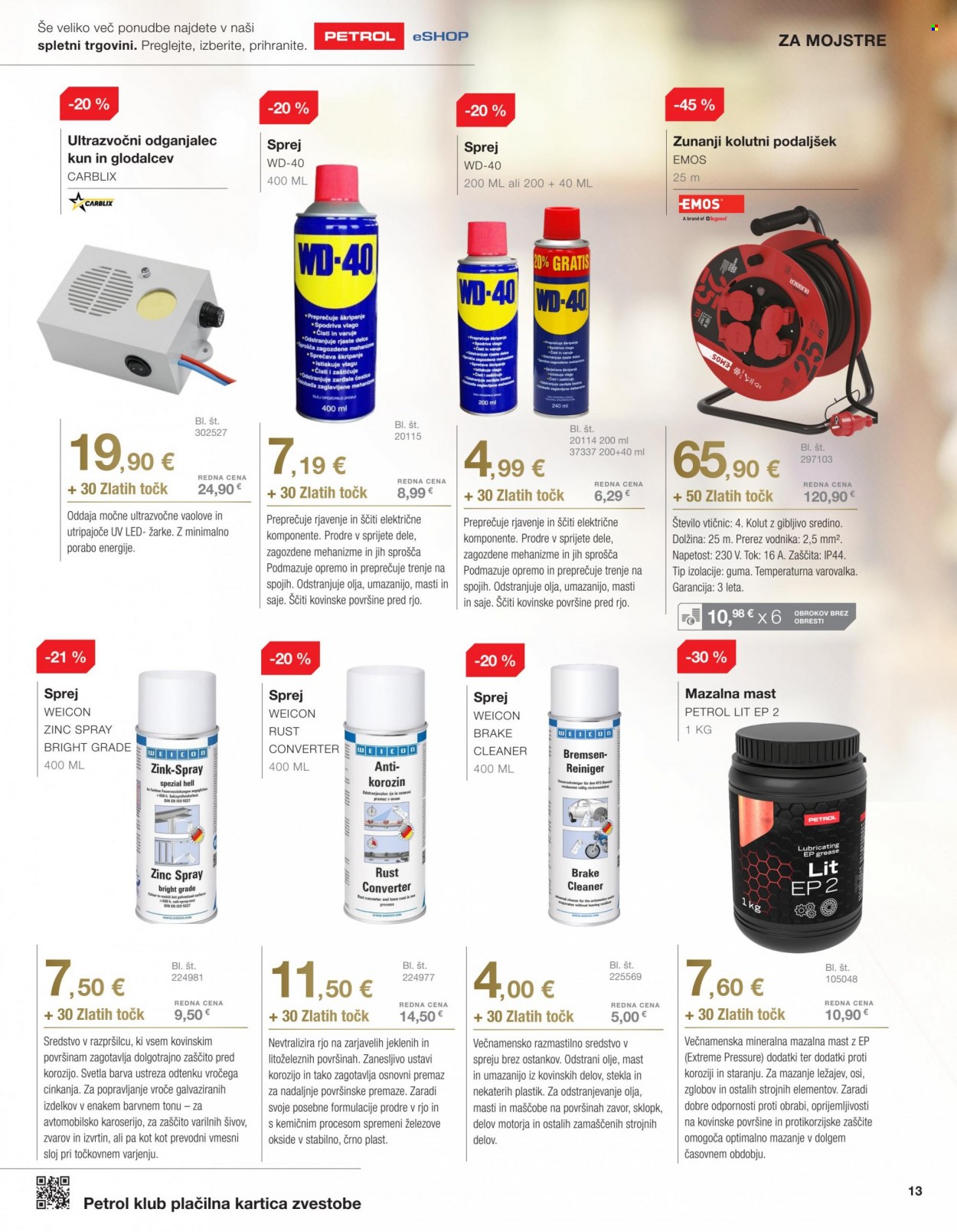 Petrol katalog - 5.9.2023 - 30.9.2023. Stran 13