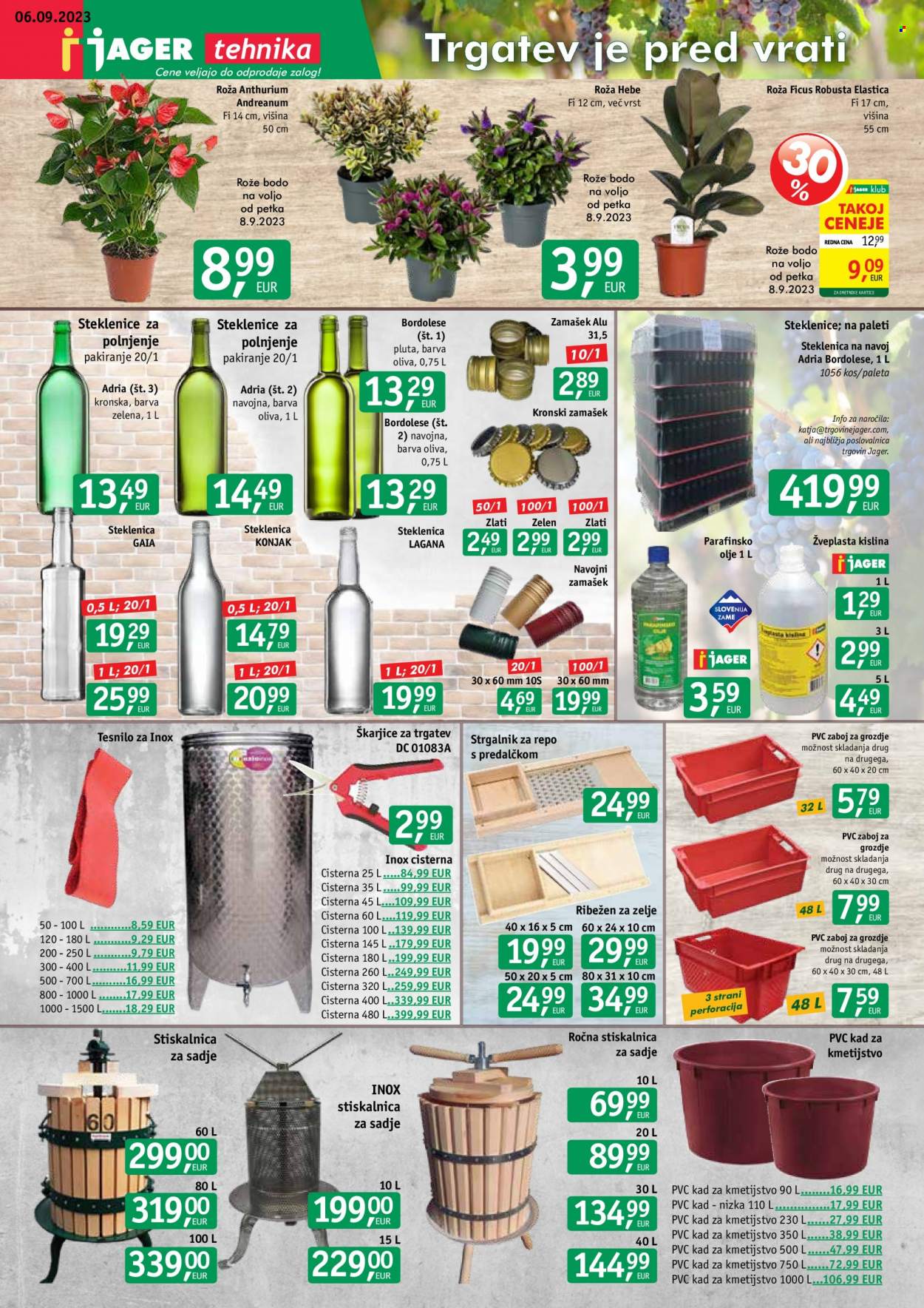 JAGER katalog. Stran 1