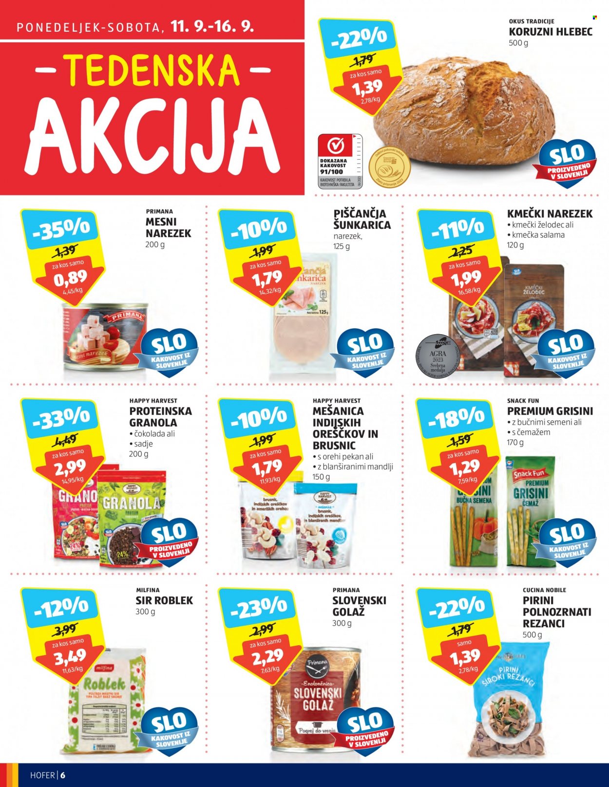 Hofer katalog - 7.9.2023 - 16.9.2023. Stran 6