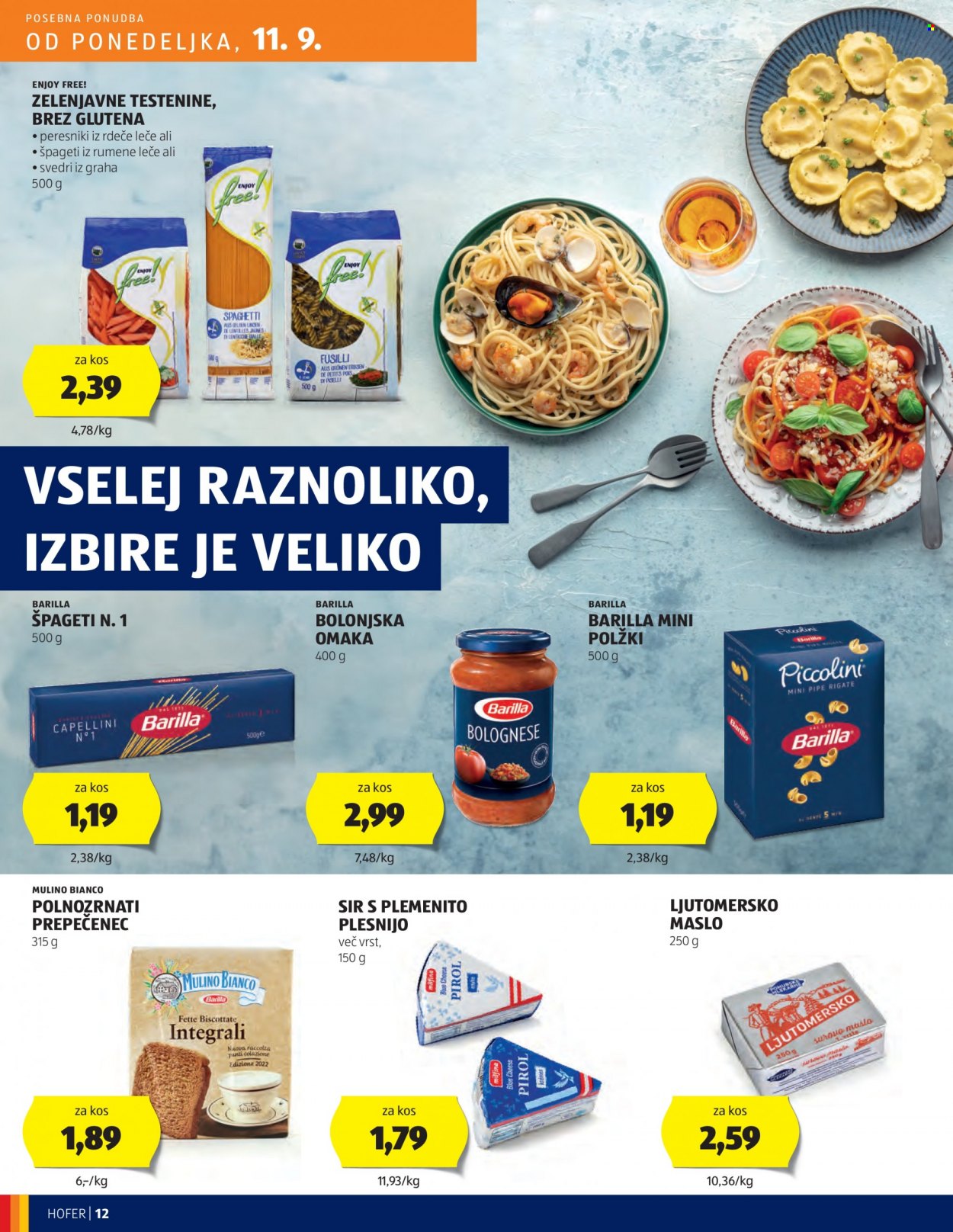 Hofer katalog - 7.9.2023 - 16.9.2023. Stran 12