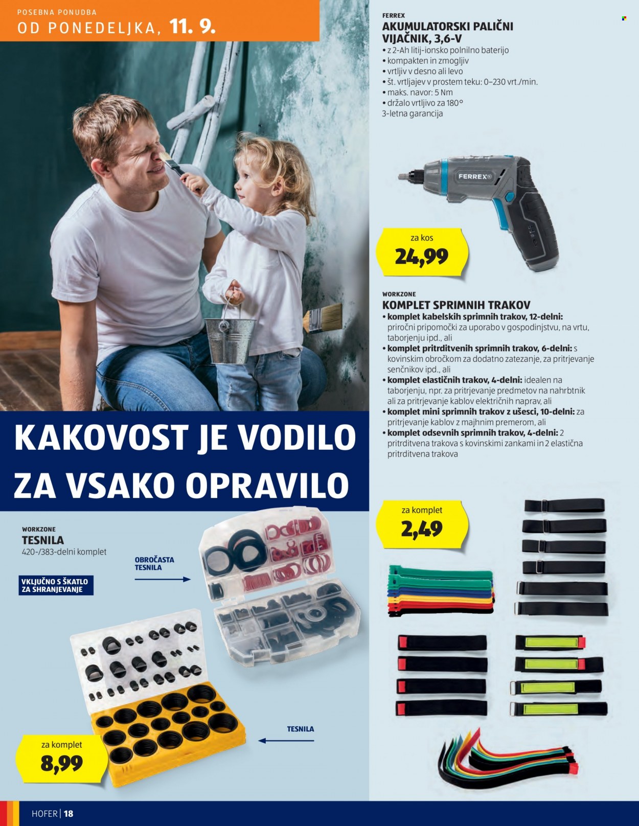 Hofer katalog - 7.9.2023 - 16.9.2023. Stran 18