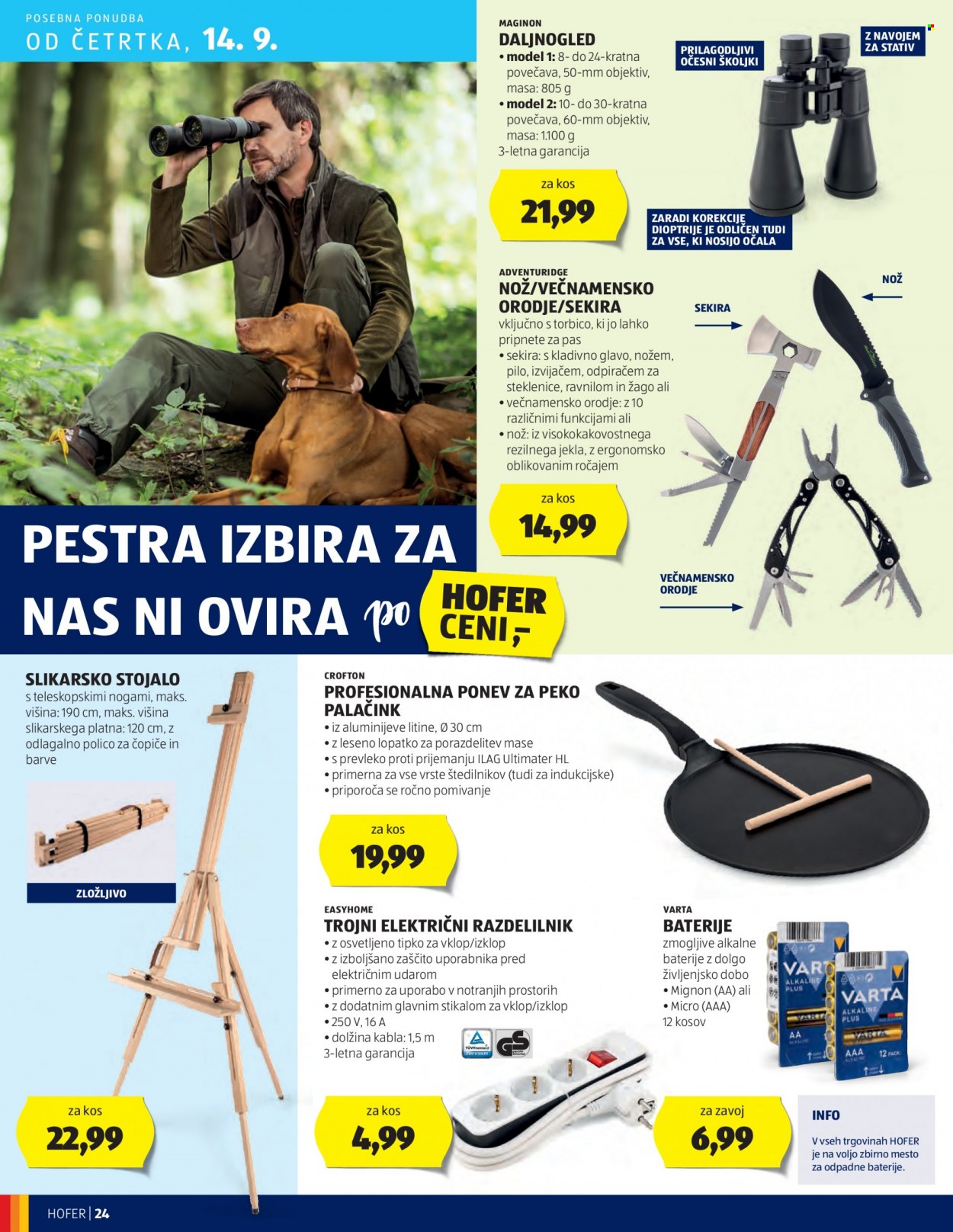 Hofer katalog - 7.9.2023 - 16.9.2023. Stran 24