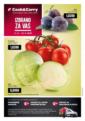 Mercator Cash & Carry katalog - 11.9.2023 - 16.9.2023.