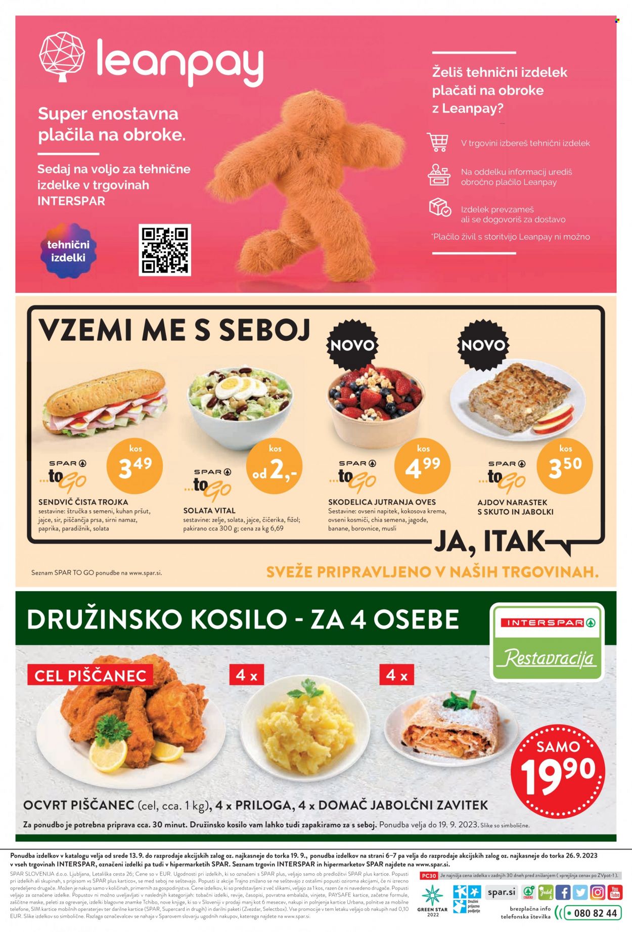 INTERSPAR katalog - 13.9.2023 - 26.9.2023. Stran 8