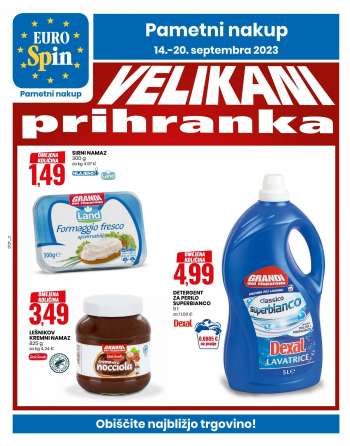 EuroSpin katalog - 14.9.2023 - 20.9.2023.
