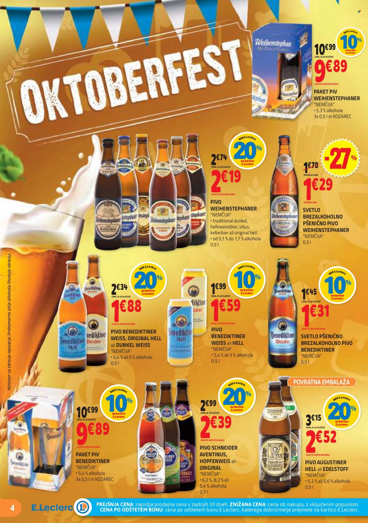 E.Leclerc katalog - 13.9.2023 - 23.9.2023. Stran 4