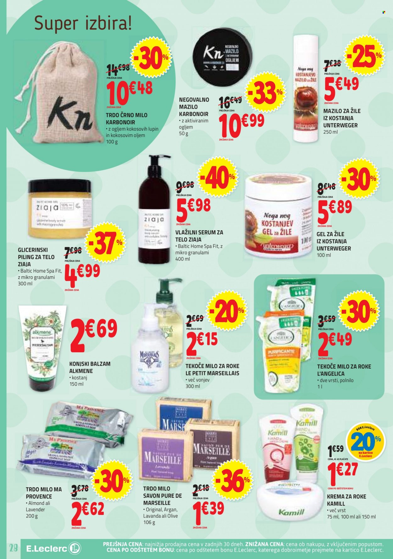 E.Leclerc katalog - 13.9.2023 - 23.9.2023. Stran 28