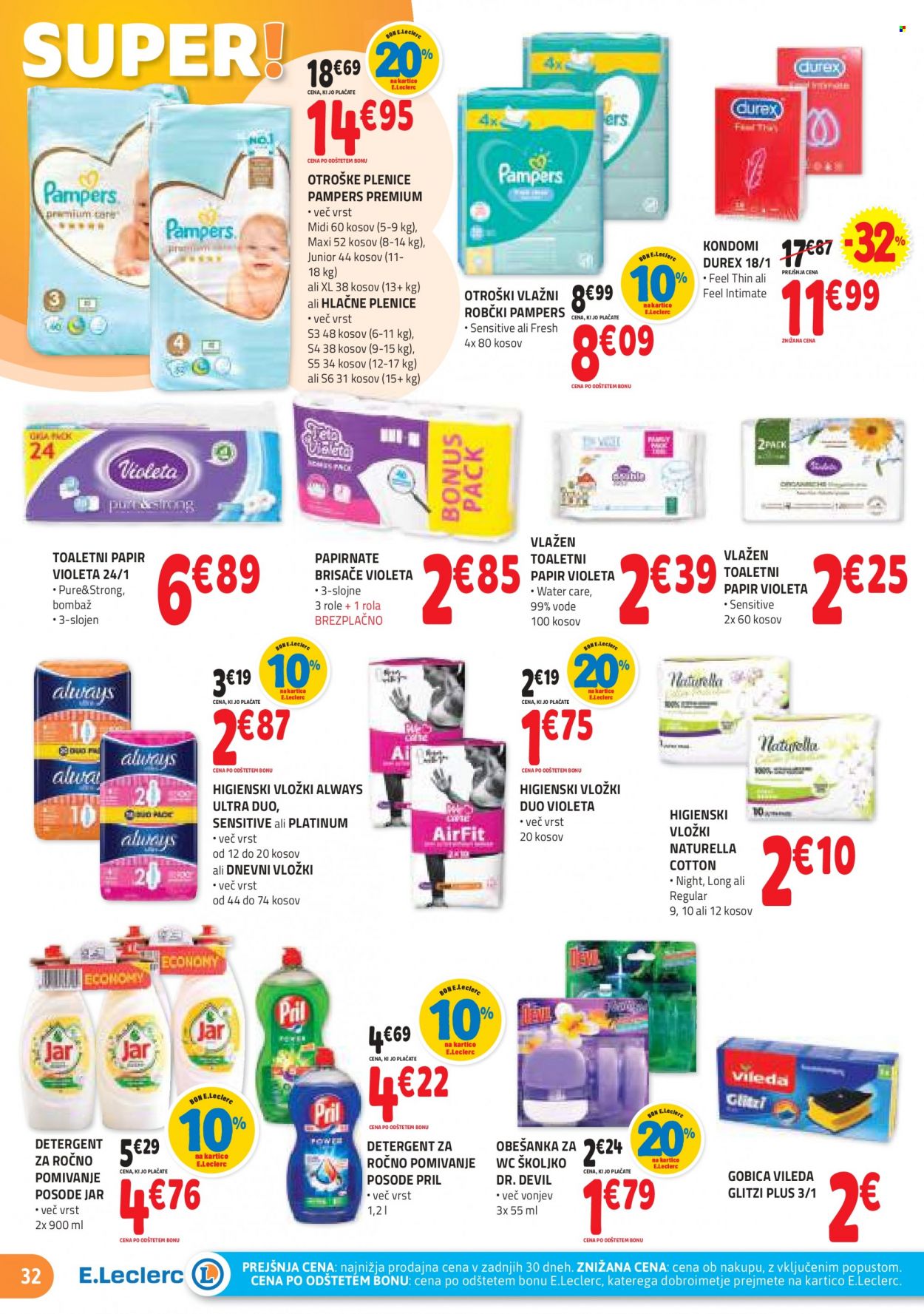 E.Leclerc katalog - 13.9.2023 - 23.9.2023. Stran 32