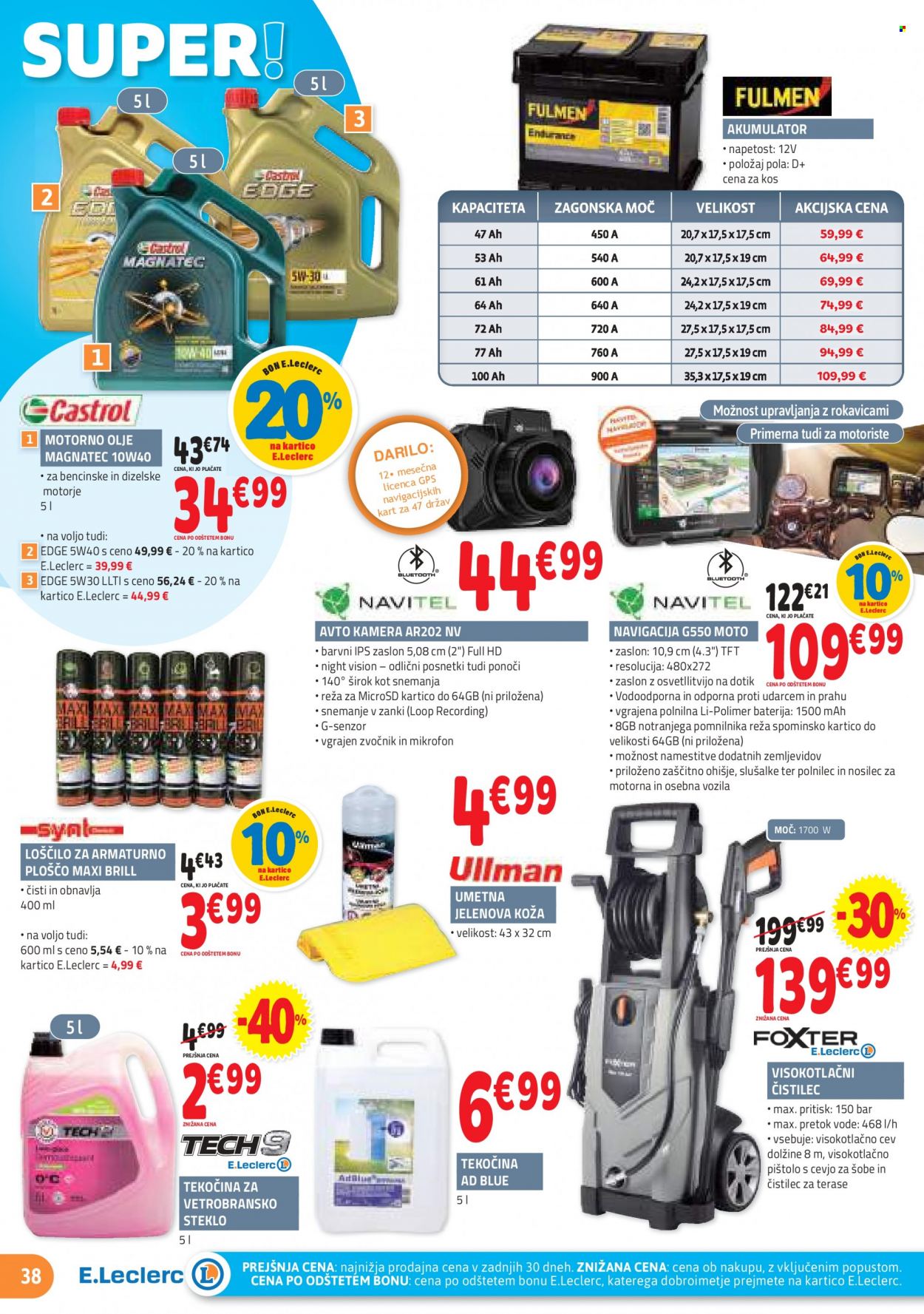 E.Leclerc katalog - 13.9.2023 - 23.9.2023. Stran 38