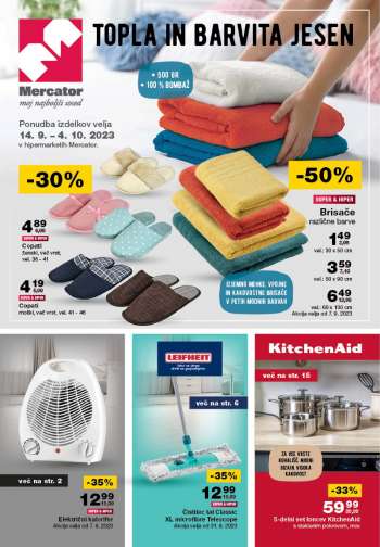 Mercator katalog - 14.9.2023 - 4.10.2023.