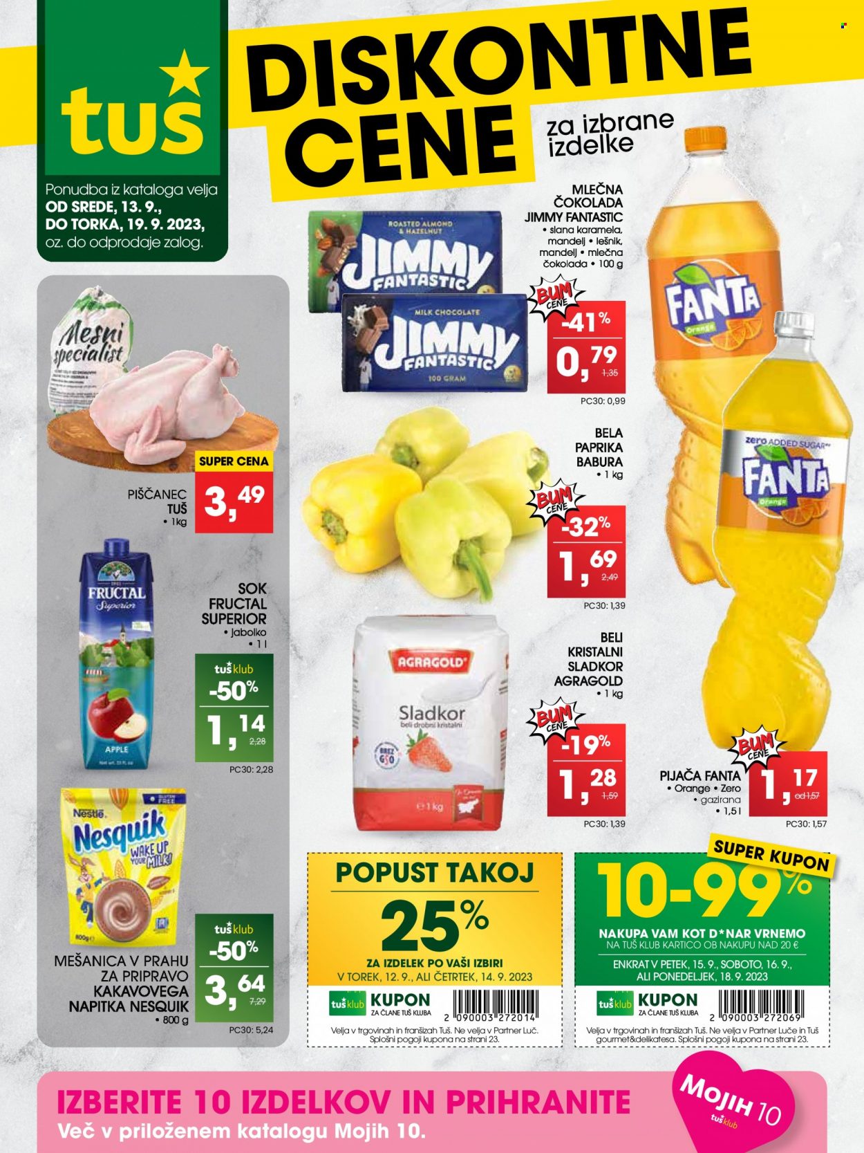 Tuš katalog - 13.9.2023 - 19.9.2023. Stran 1