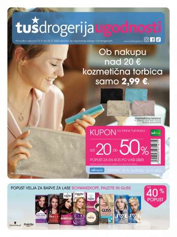 Tuš Drogeria katalog - 13.9.2023 - 23.9.2023.