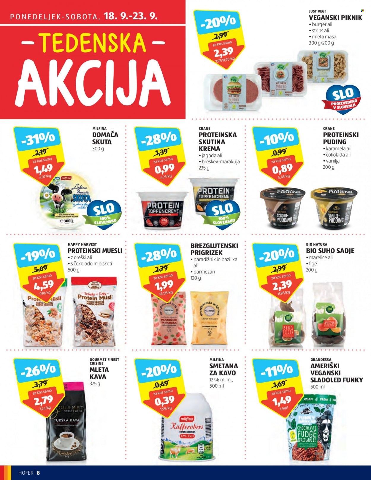 Hofer katalog - 14.9.2023 - 23.9.2023. Stran 8