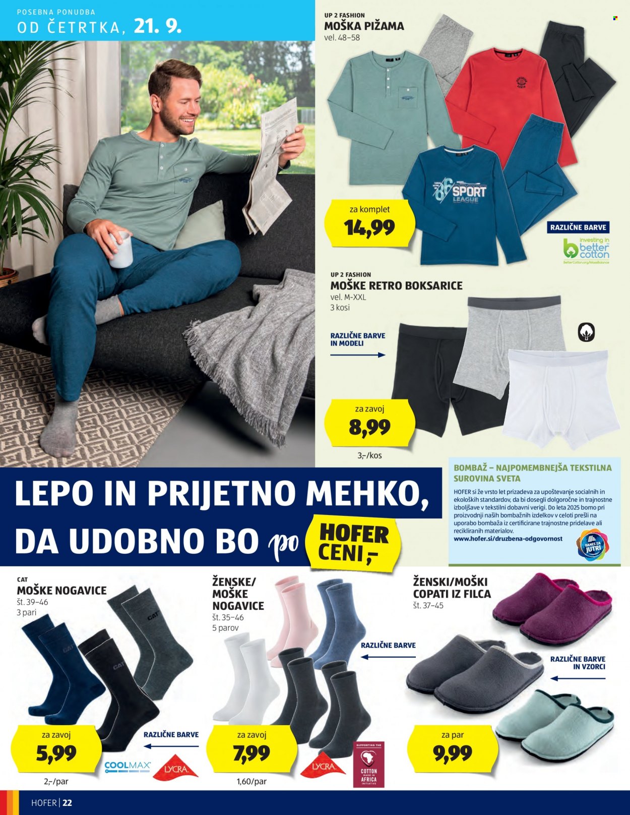 Hofer katalog - 14.9.2023 - 23.9.2023. Stran 22