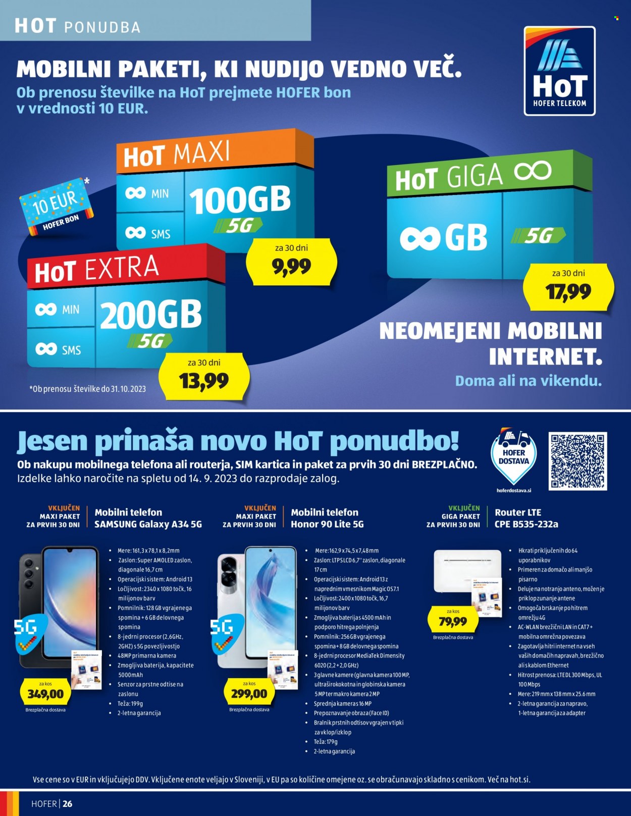 Hofer katalog - 14.9.2023 - 23.9.2023. Stran 26