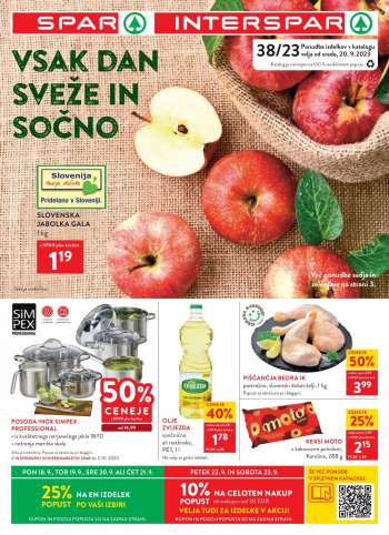 SPAR katalog - 20.9.2023 - 3.10.2023.
