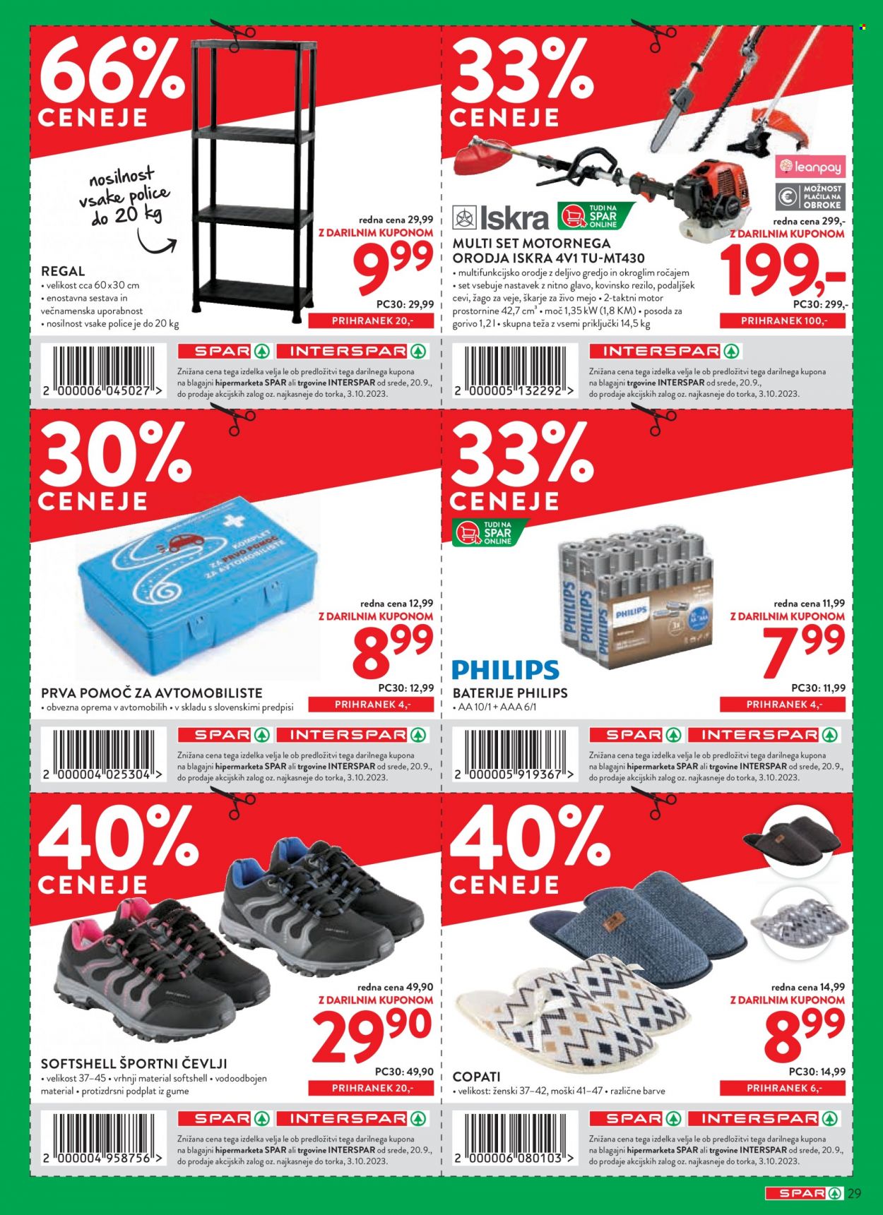 SPAR katalog - 20.9.2023 - 3.10.2023. Stran 33