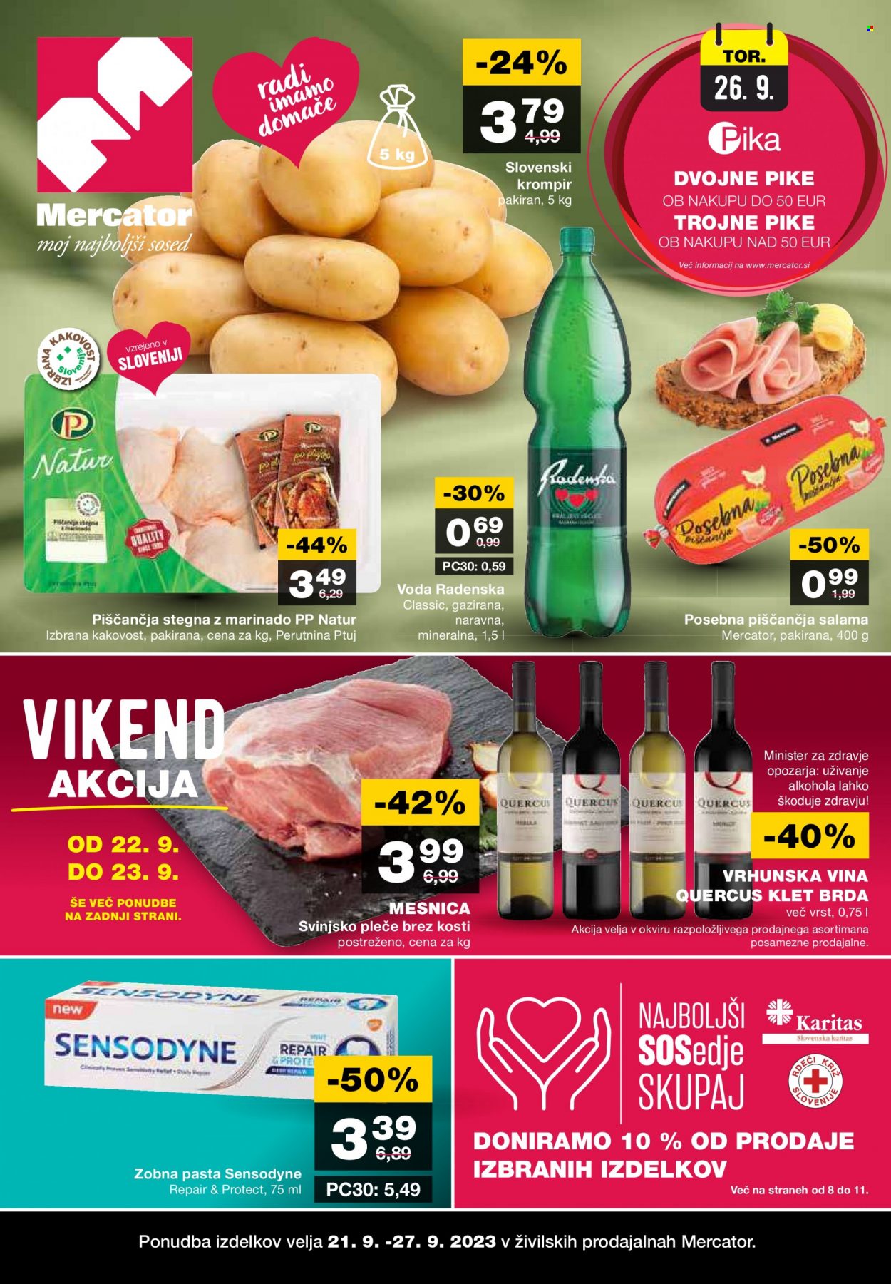 Mercator katalog - 21.9.2023 - 27.9.2023. Stran 1