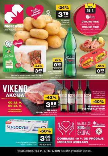 Mercator katalog - 21.9.2023 - 27.9.2023.