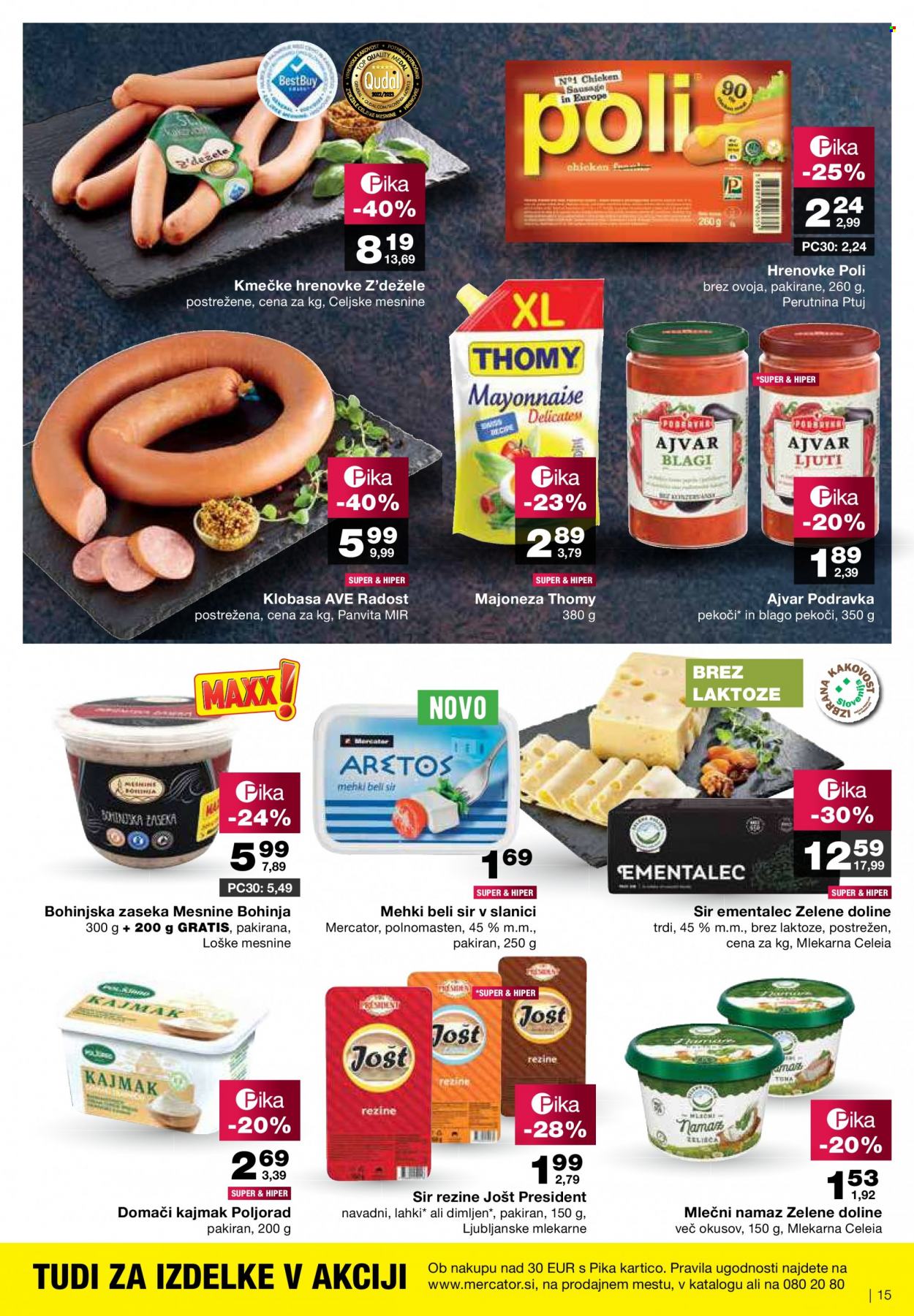 Mercator katalog - 21.9.2023 - 27.9.2023. Stran 15