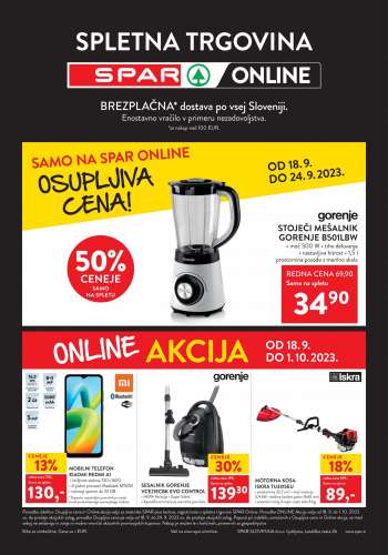 SPAR katalog - 18.9.2023 - 24.9.2023.