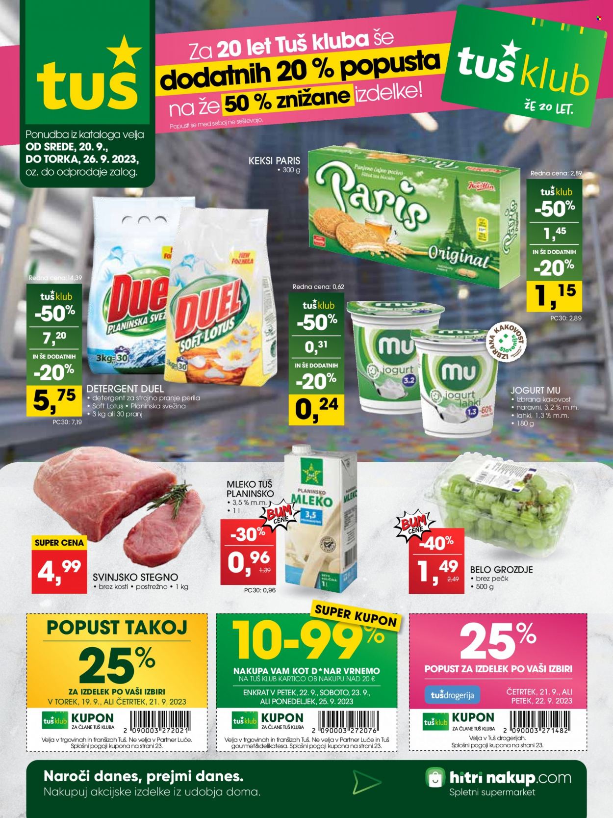 Tuš katalog - 20.9.2023 - 26.9.2023. Stran 1