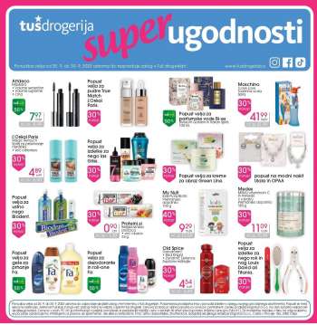 Prospekte Tuš Drogeria - 20.09.2023 - 30.09.2023.