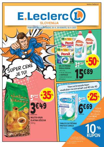 E.Leclerc katalog - 20.9.2023 - 30.9.2023.