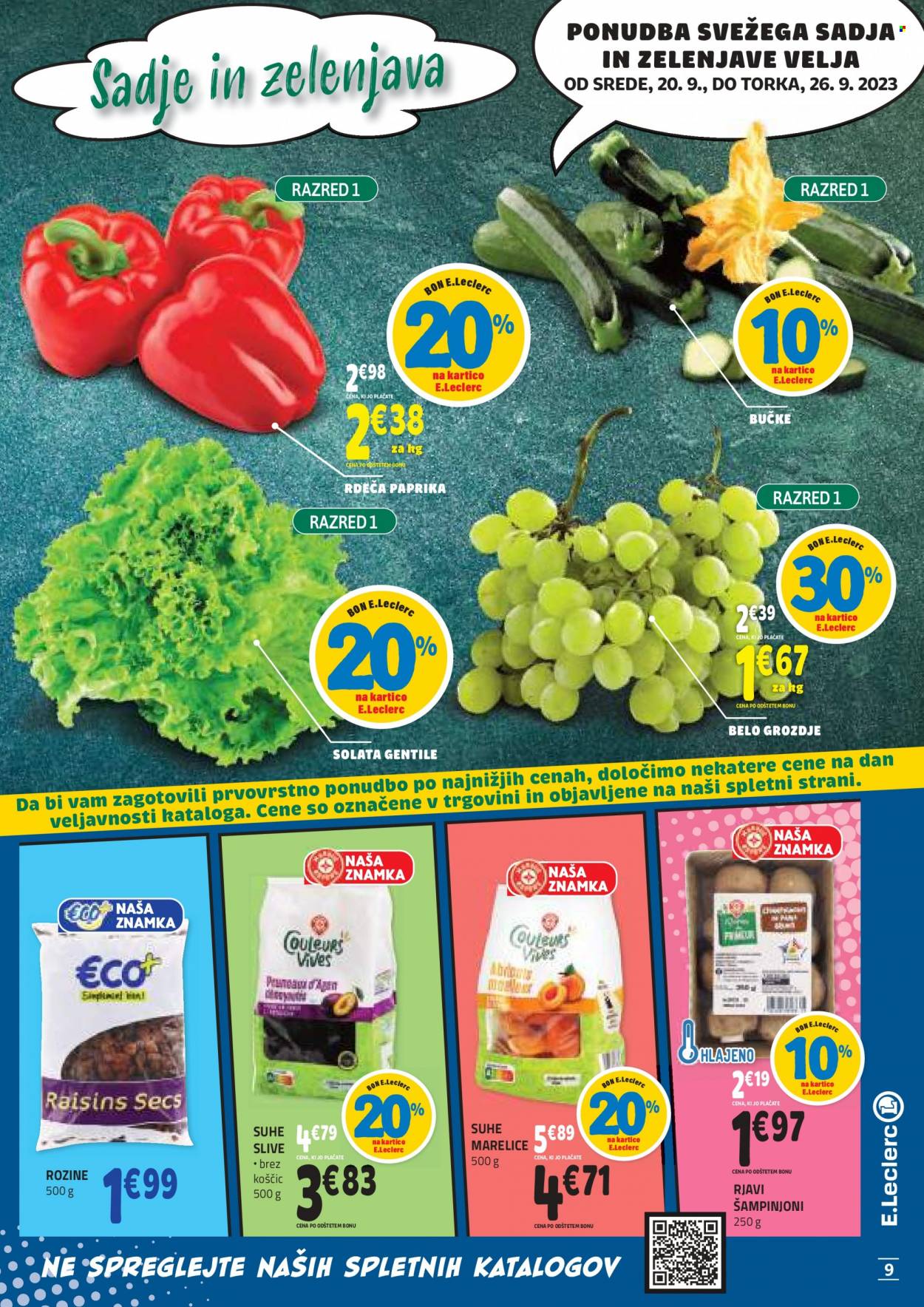 E.Leclerc katalog - 20.9.2023 - 30.9.2023. Stran 9