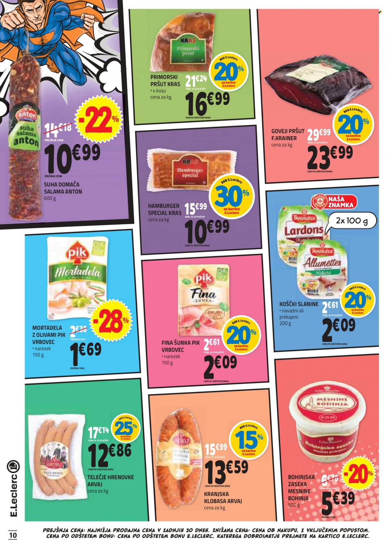 E.Leclerc katalog - 20.9.2023 - 30.9.2023. Stran 10