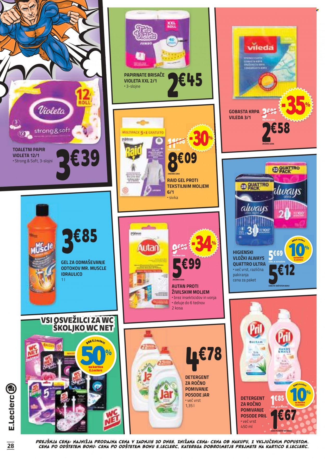 E.Leclerc katalog - 20.9.2023 - 30.9.2023. Stran 28