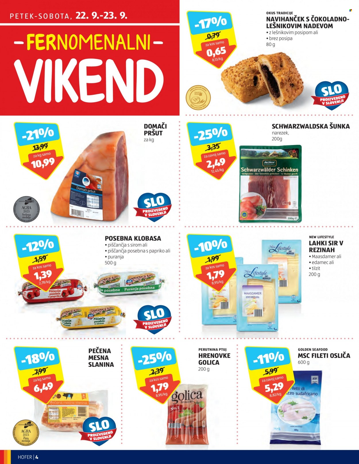Hofer katalog - 21.9.2023 - 30.9.2023. Stran 4