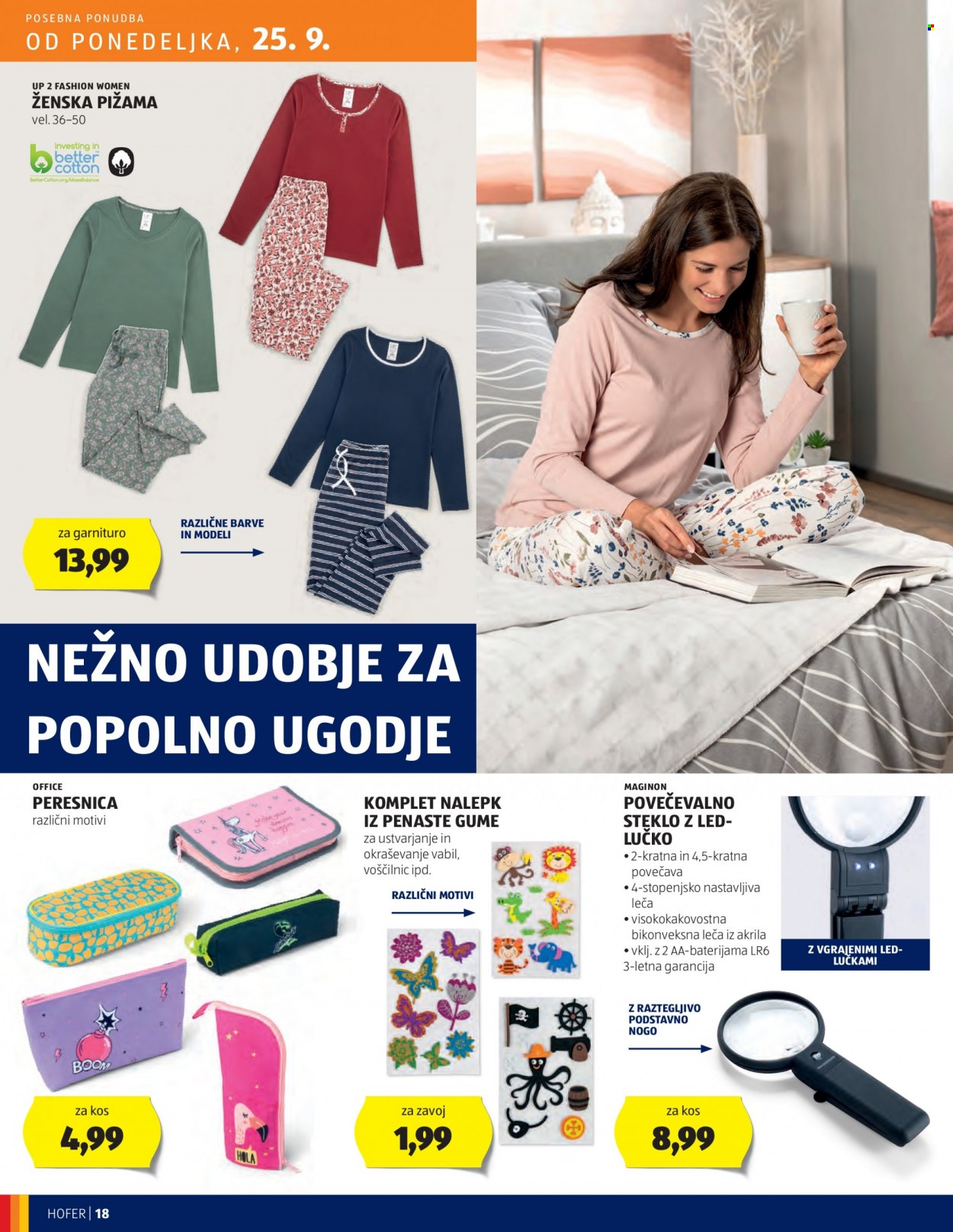Hofer katalog - 21.9.2023 - 30.9.2023. Stran 18