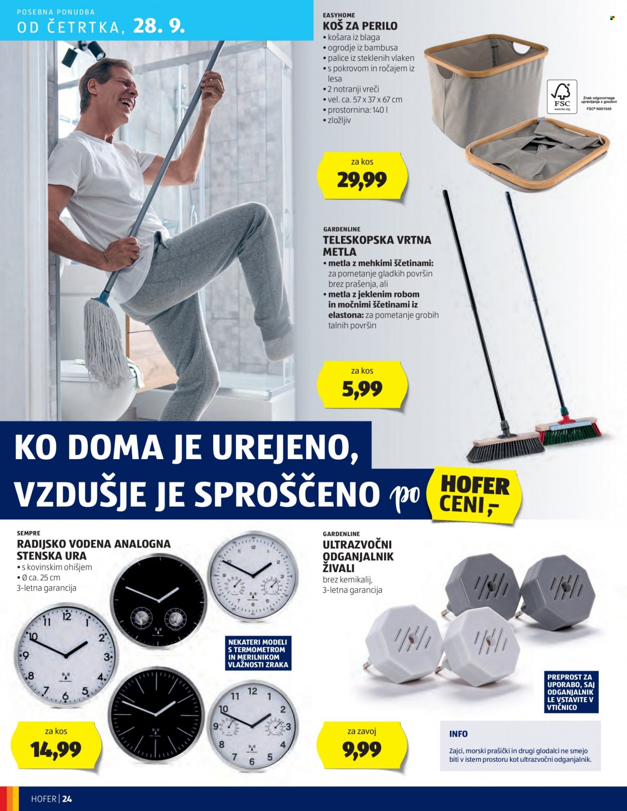 Hofer katalog - 21.9.2023 - 30.9.2023. Stran 24
