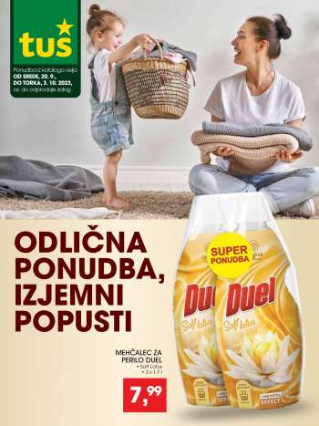 Tuš katalog - 20.9.2023 - 3.10.2023.