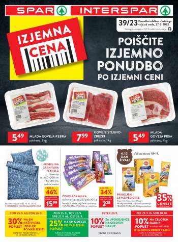 SPAR katalog - 27.9.2023 - 10.10.2023.