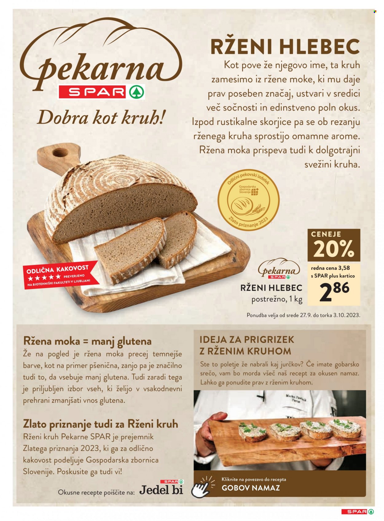 SPAR katalog - 27.9.2023 - 10.10.2023. Stran 10