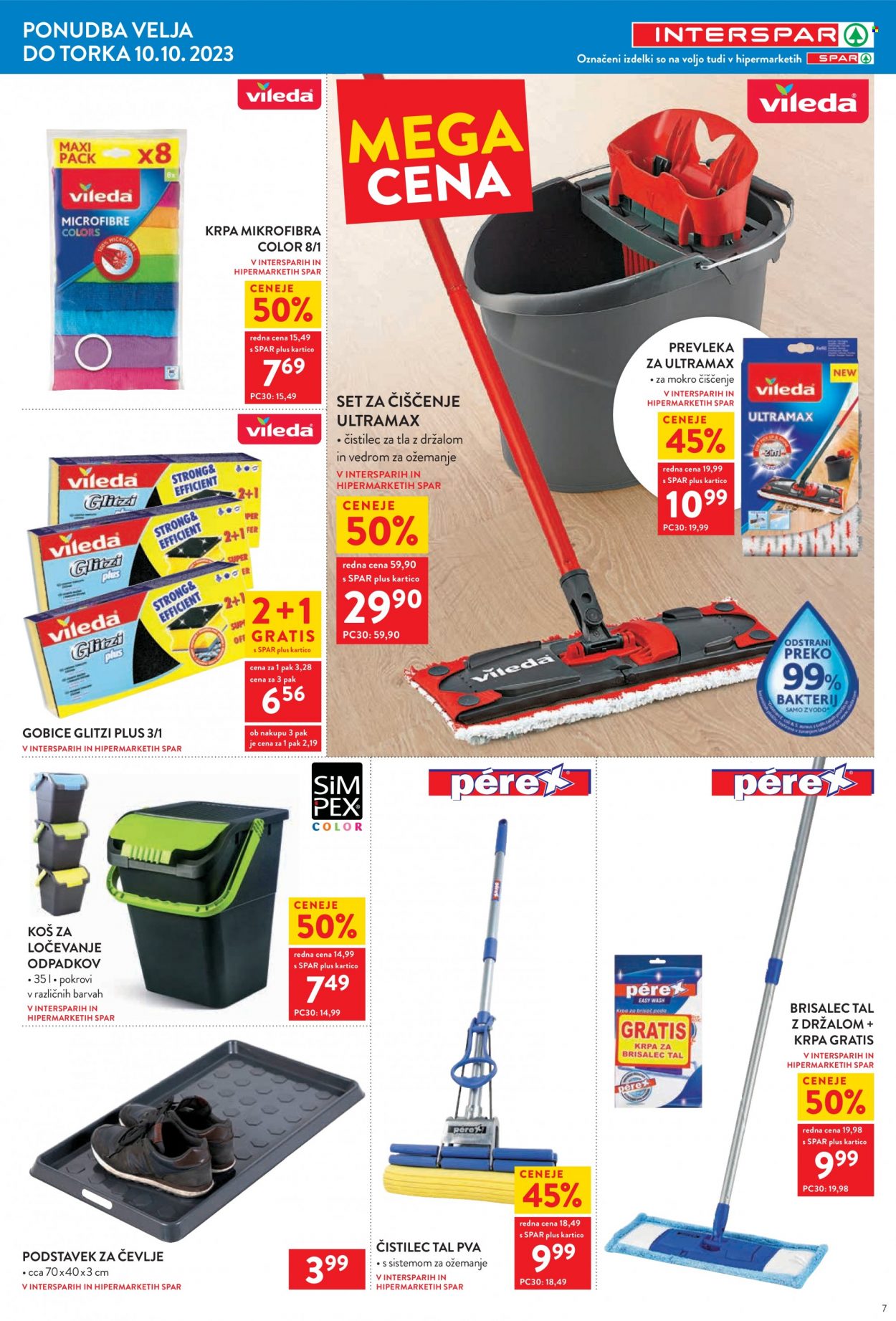 INTERSPAR katalog - 27.9.2023 - 10.10.2023. Stran 7