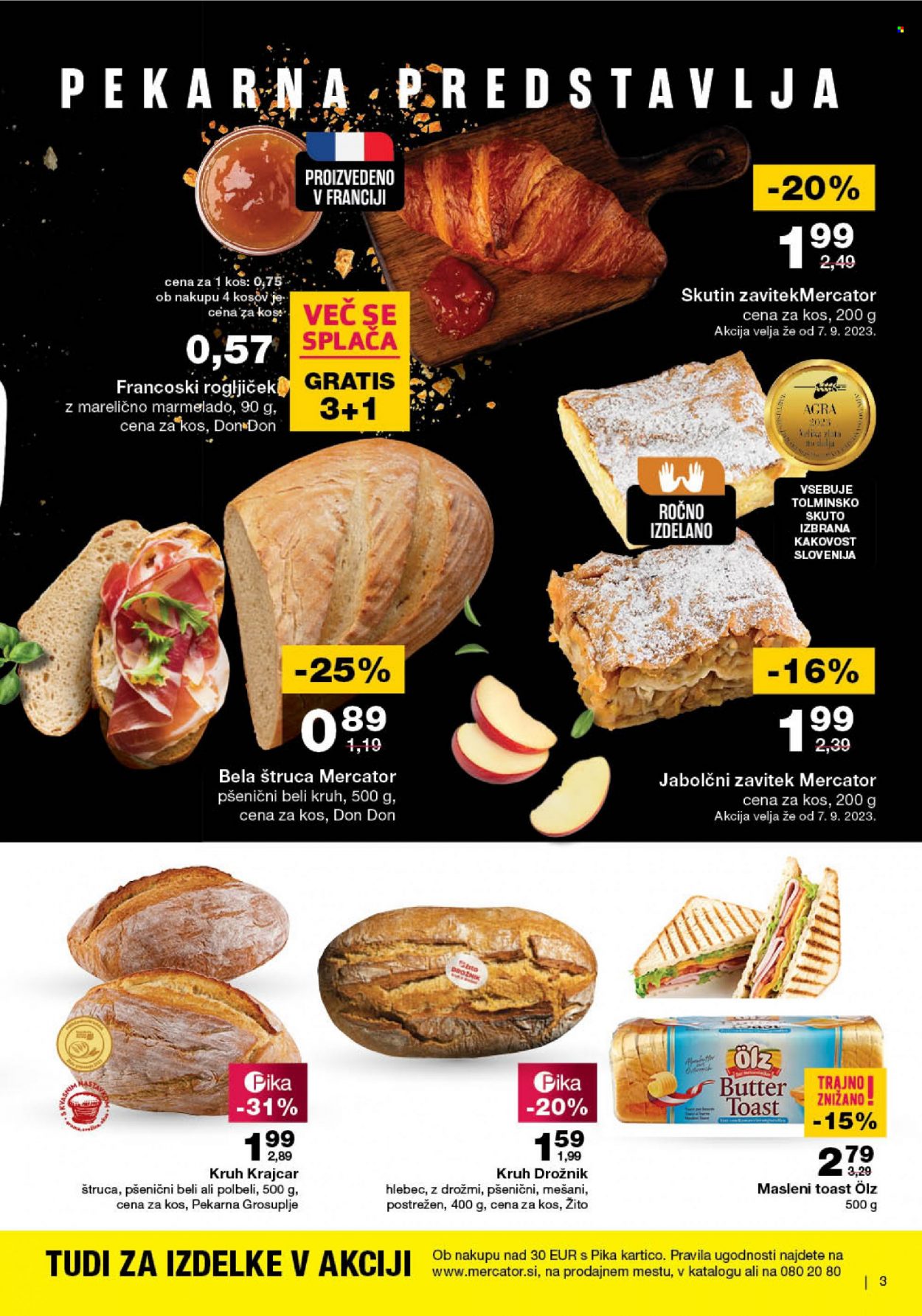 Mercator katalog - 28.9.2023 - 4.10.2023. Stran 3